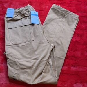 Nike Air Jordan Essentials Chicago Cargo Pants Mens Size Small Tan Joggers New